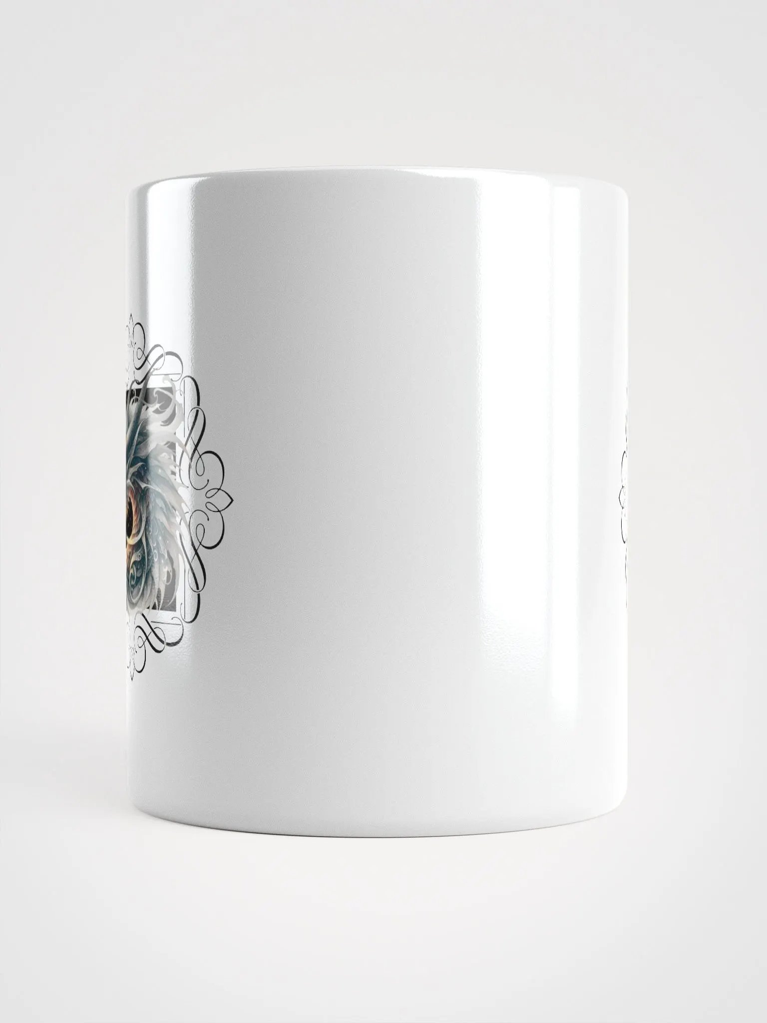 Gold and Silver Dragon Mug product image (7)