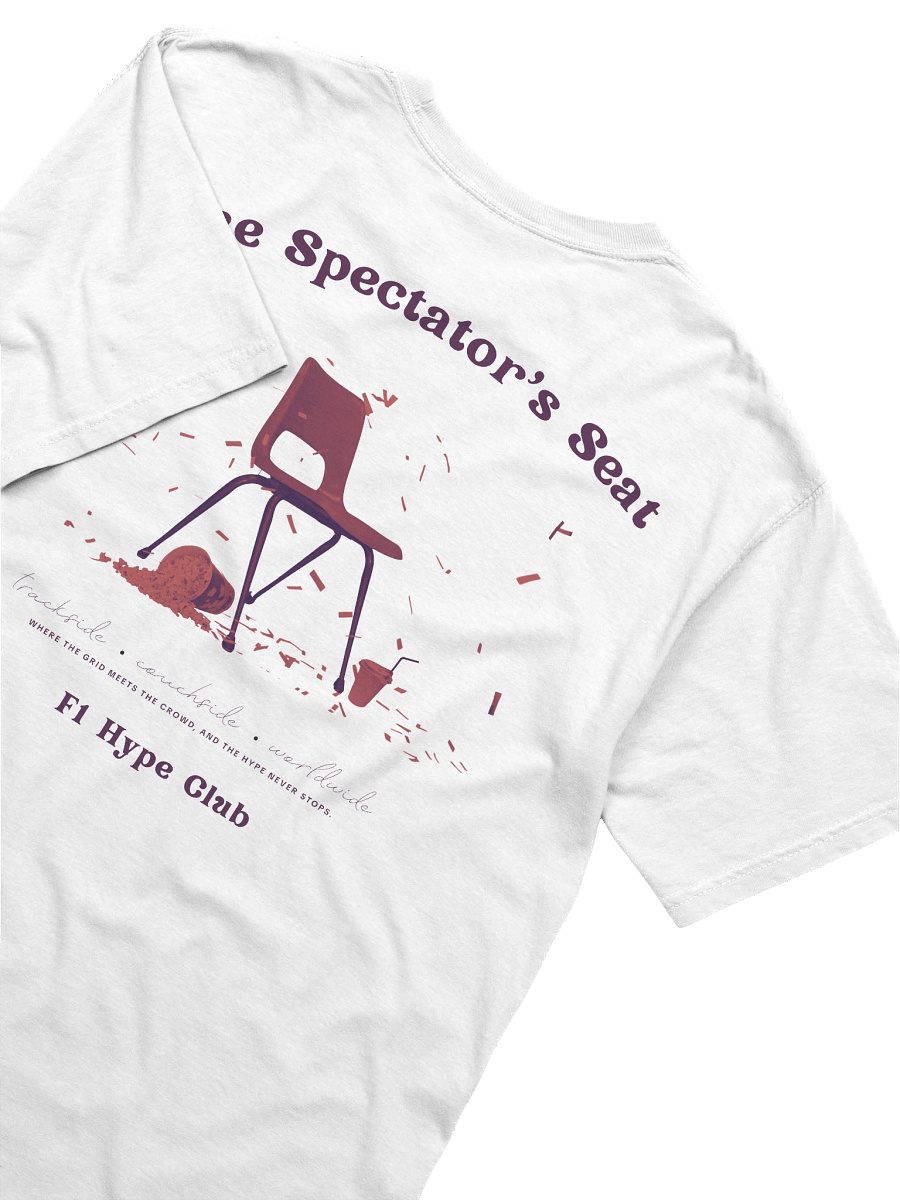 The Spectator’s Seat T-Shirt – Formula 1 Grandstand Vibes for True Race Weekend Devotees product image (4)