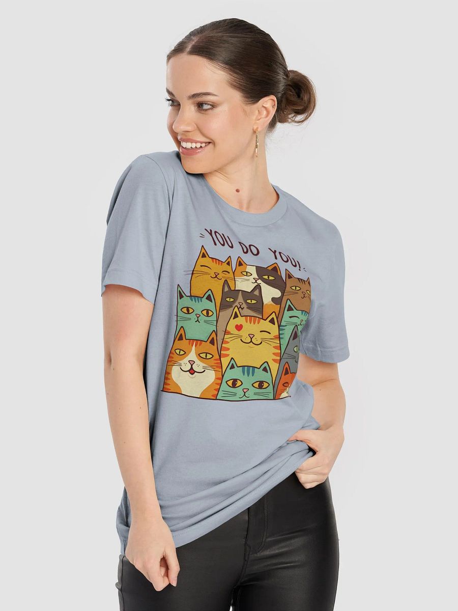 Colorful Cats Pyramid T-Shirt product image (59)