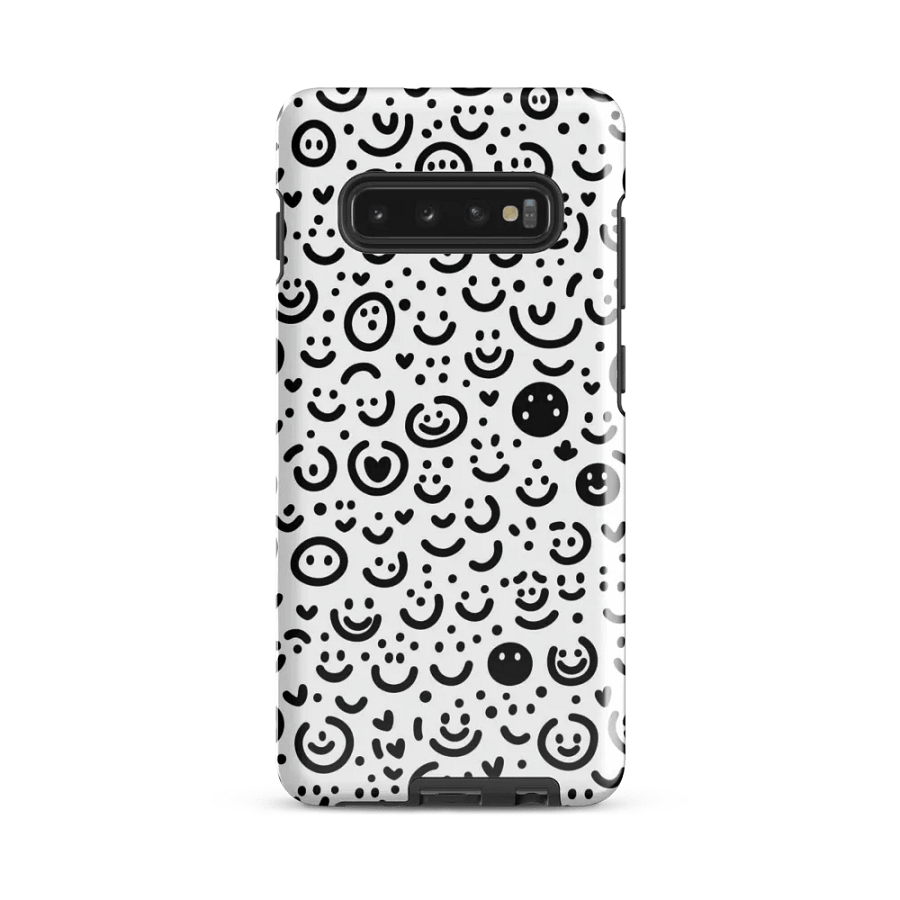 Whimsical Smiley Faces Tough Case product image (47)