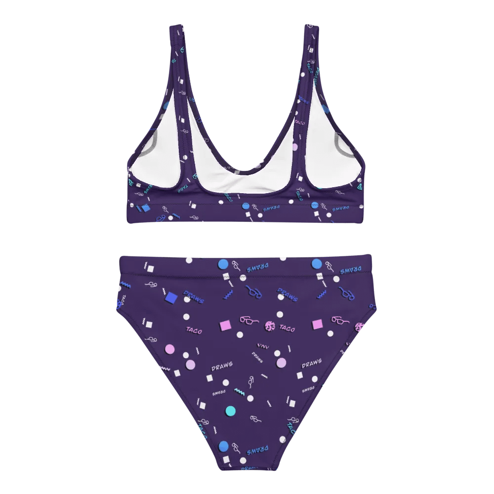 TacoDraws Retro Pattern Bikini product image (5)