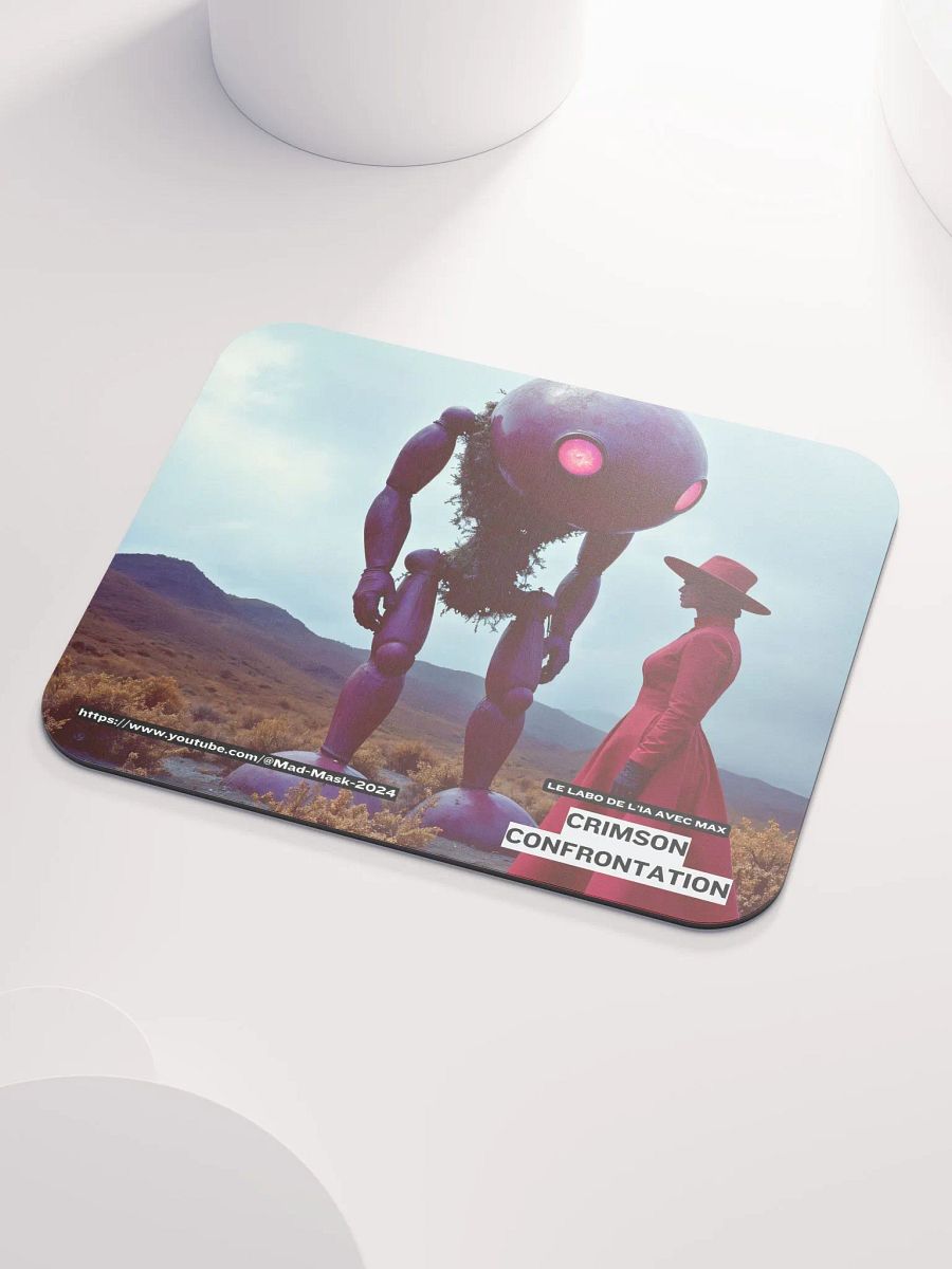 Classic Mouse Pad : Crimson Confrontation product image (3)