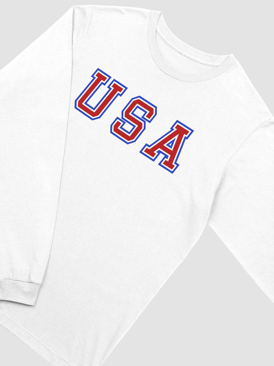 USA with Mouse Long Sleeve (Blue/Red) product image (2)
