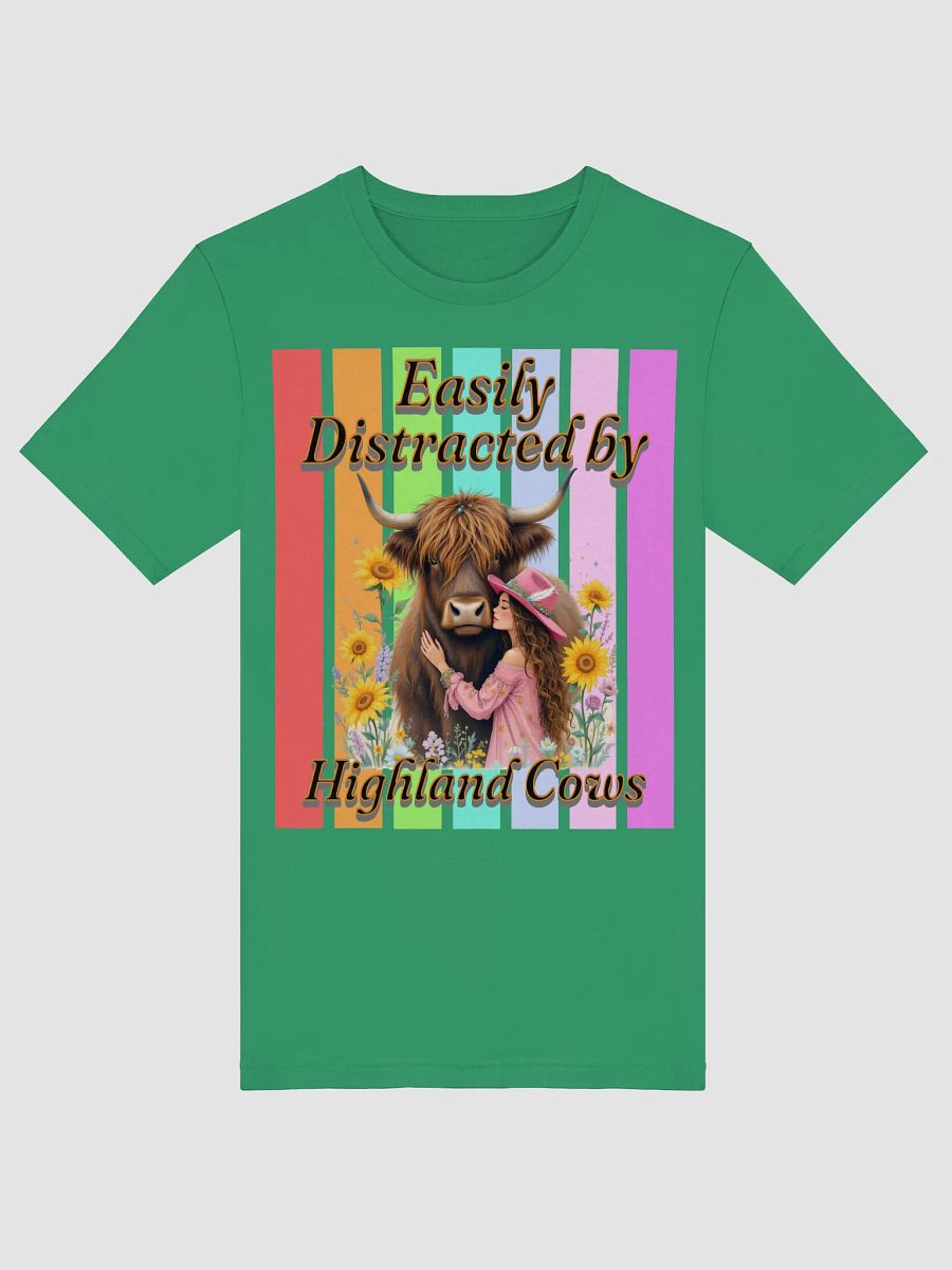 Easily Distracted By Highland Cows T-Shirt product image (28)