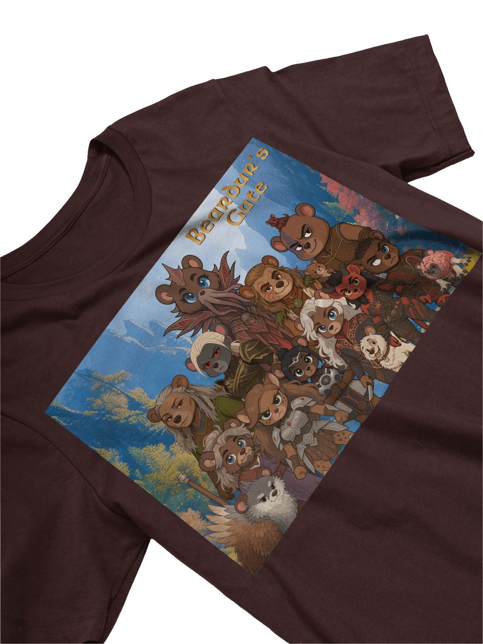 Beardur's Gate T-shirt product image (3)