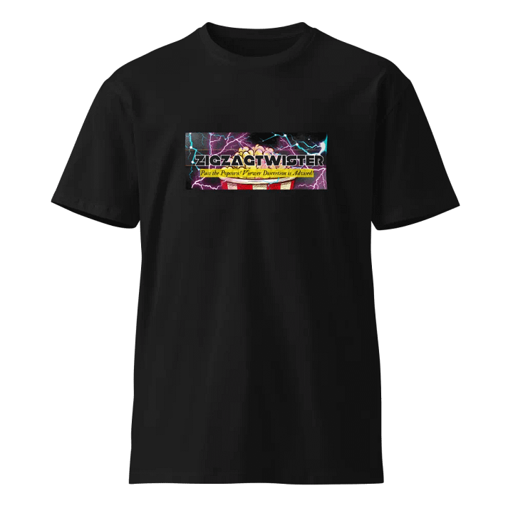 ZigZagTwister Black T-Shirt product image (1)