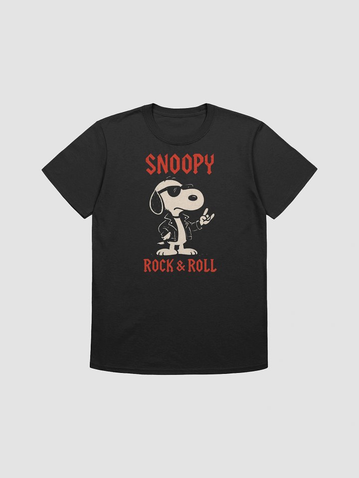 Snoopy T-Shirt - Rock and Roll Joe Cool Biker product image (1)
