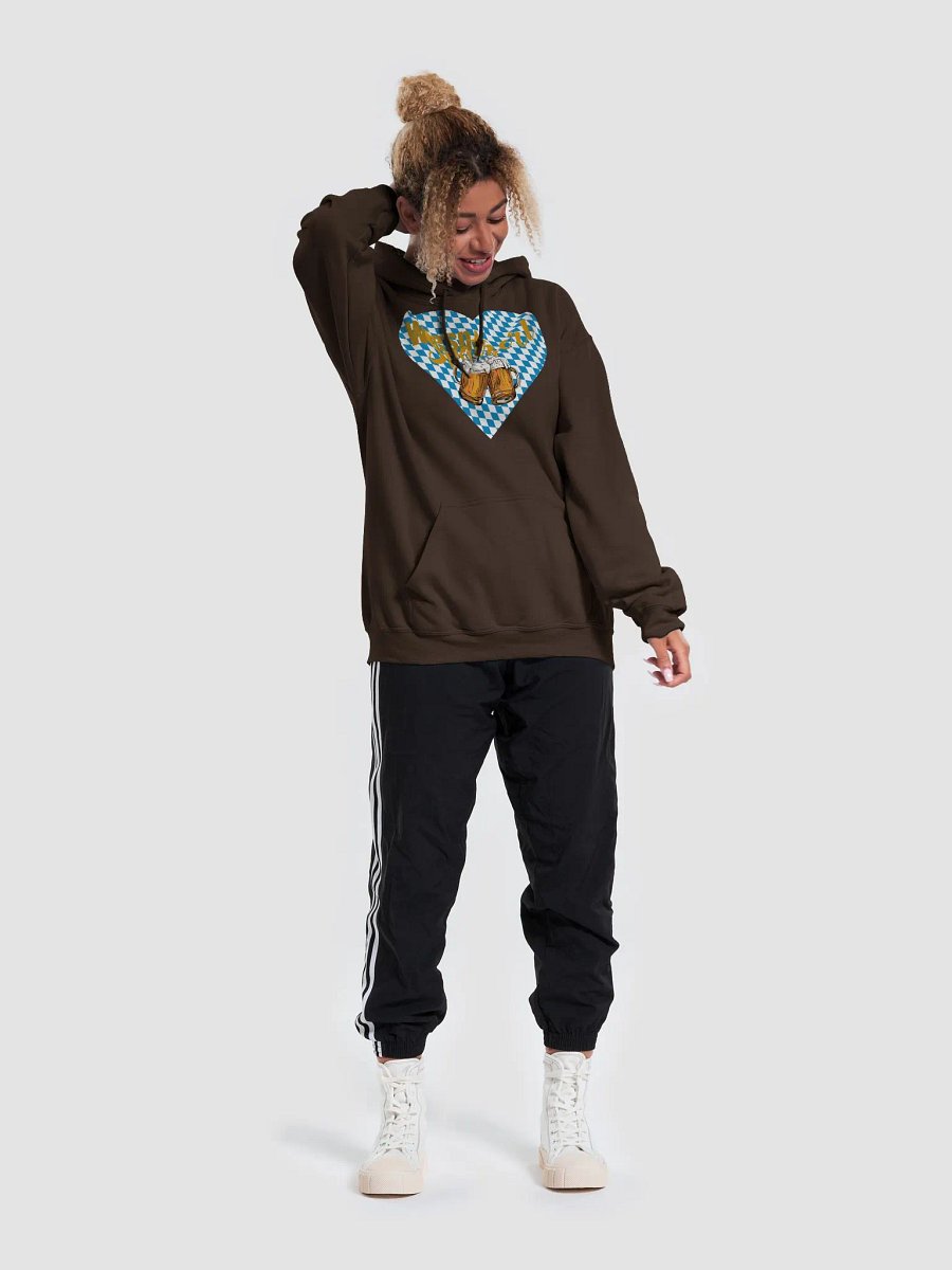 Wiesn-Spatzerl Kapuzen-Pullover Oktoberfest - Bayerisch-Blau product image (5)