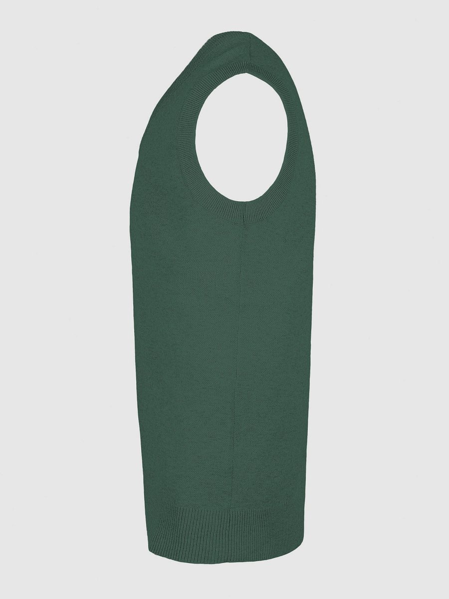 Green and Grey Vest product image (4)