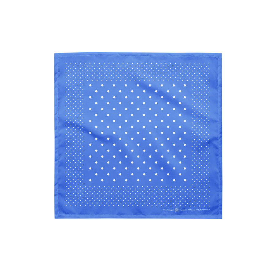 Cornflower Polka Dot Bandana product image (1)