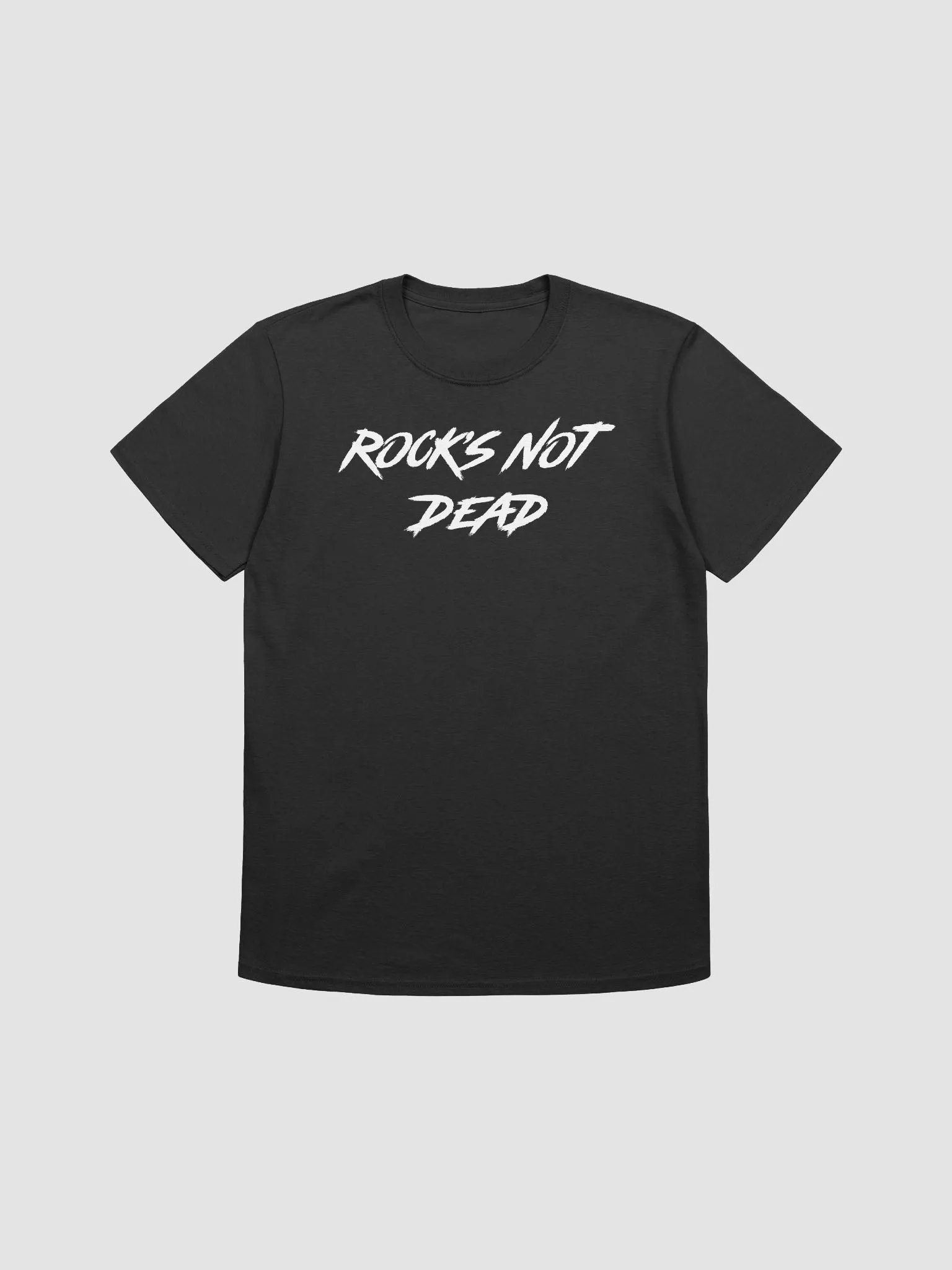 Rock's Not Dead Unisex T-Shirt Large Font product image (1)
