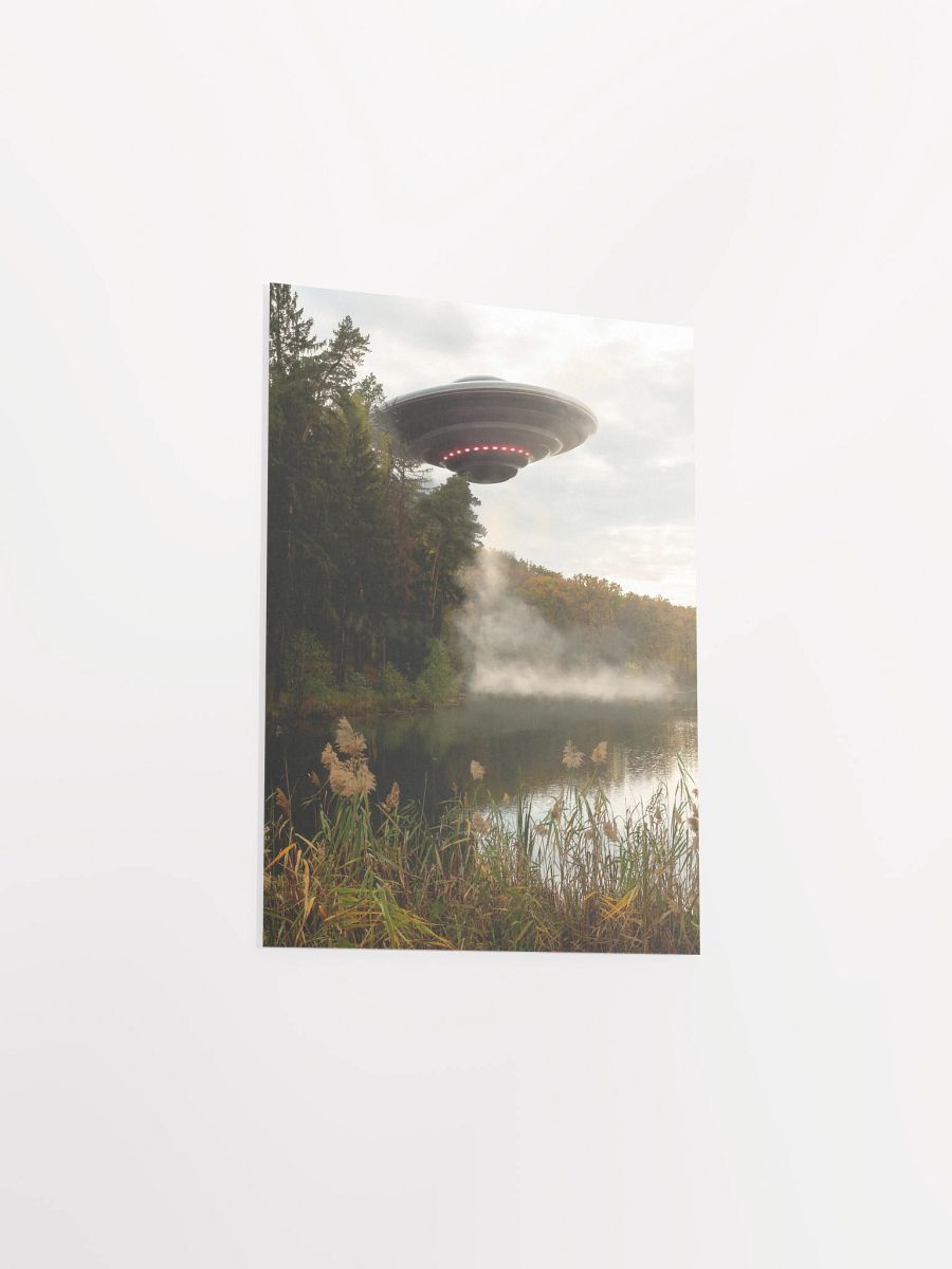 The Truth is Out There / The X-Files photo of UFO 80s — sci-fi poster, movie art, I want to believe poster, space print, aliens wall decor product image (8)