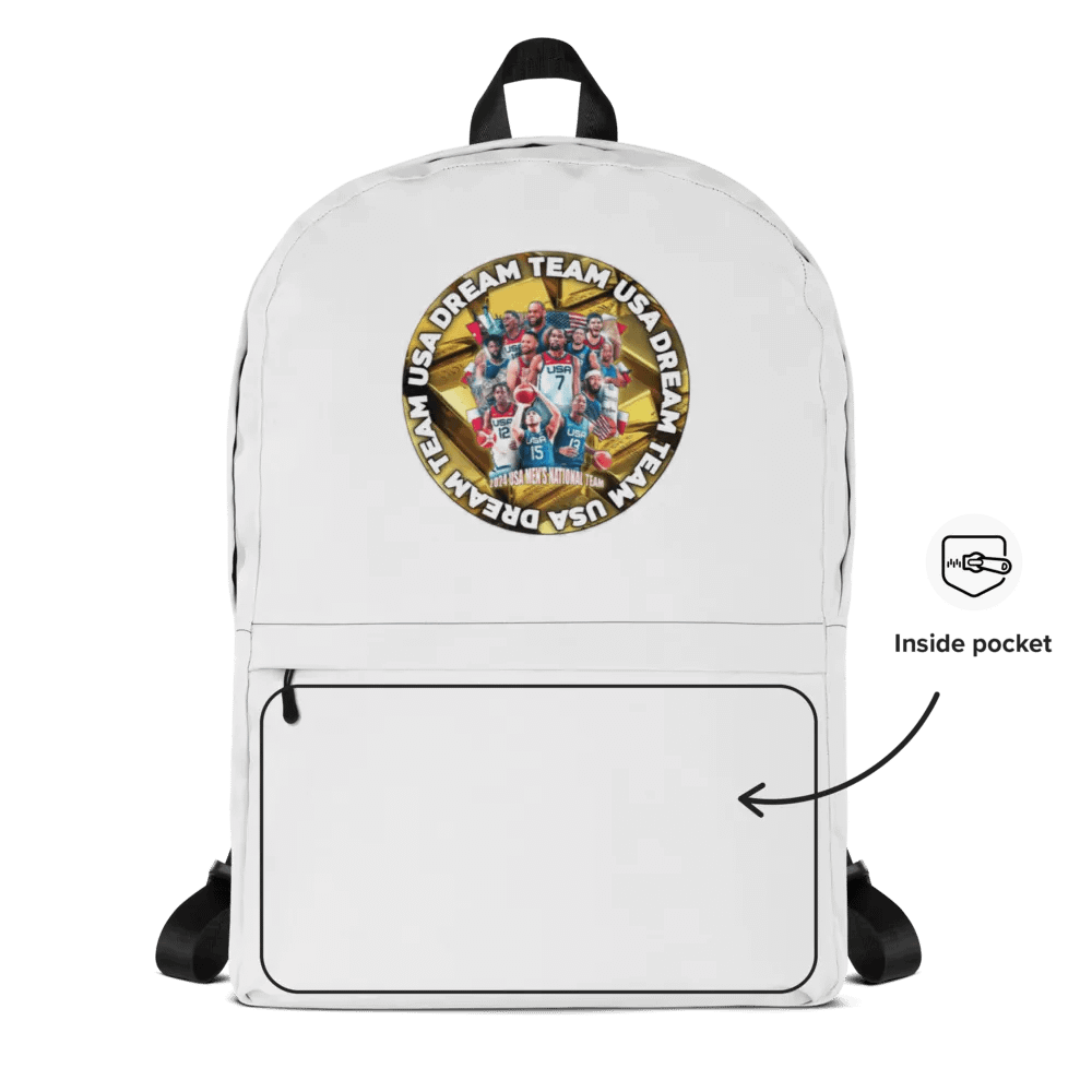 2024 USA Dream Team All-Over Print Backpack product image (12)