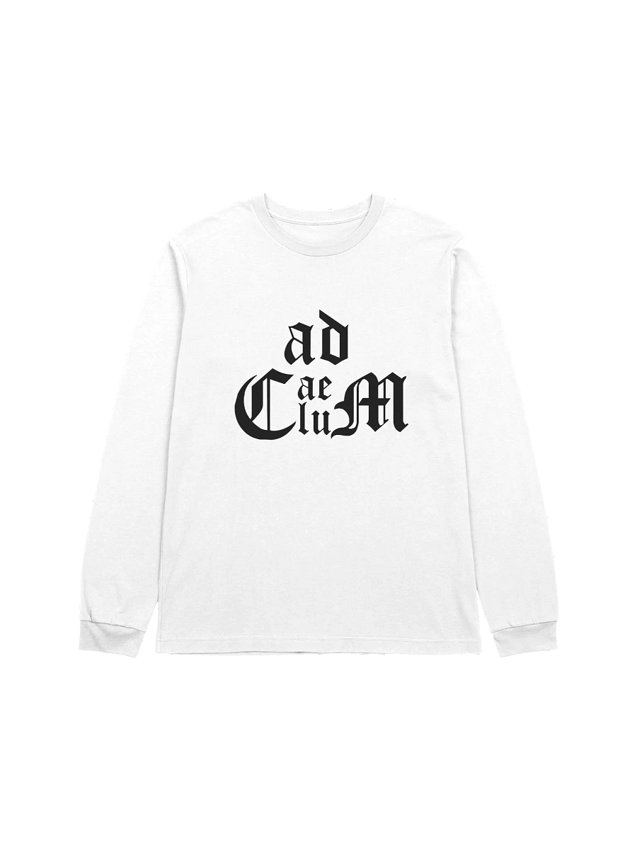 Generic Logo Long Sleeve (White) product image (1)