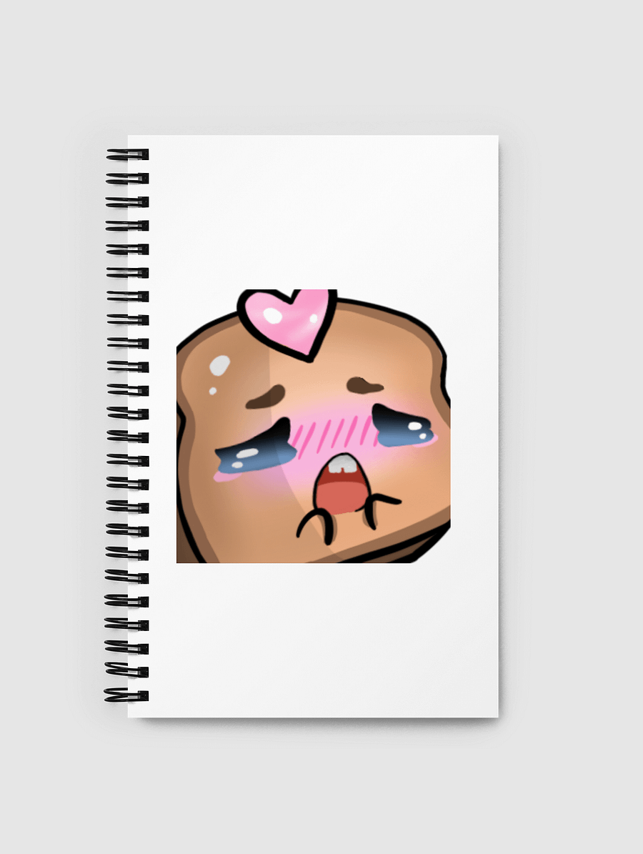 Breadgasm Spiral Notebook product image (1)