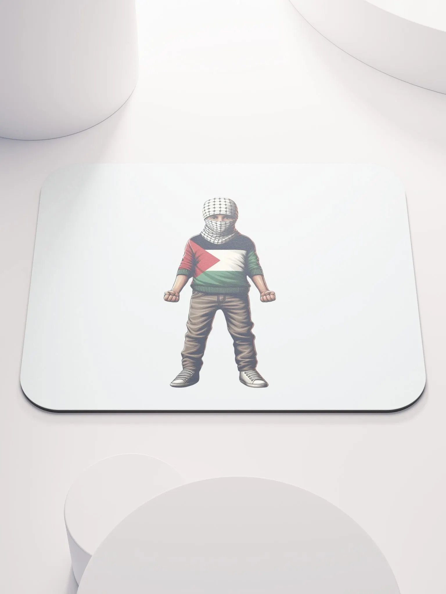 Classic Mouse Pad | AI Design FREE PALESTINA product image (1)