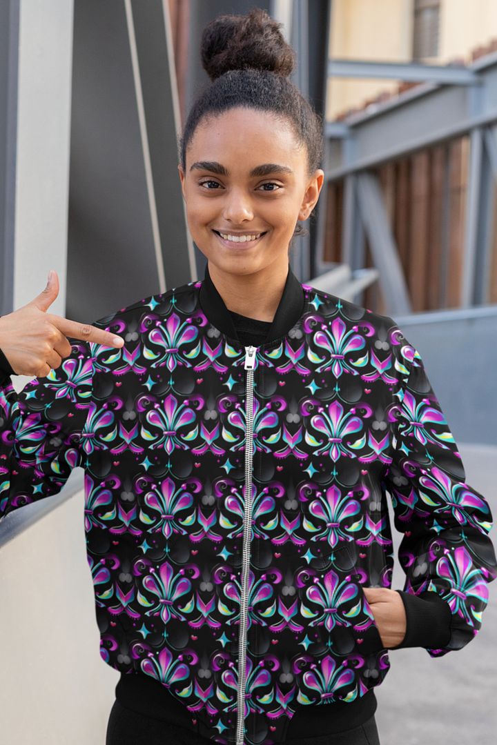 Mardi Gra All Over Print Jacket` product image (1)