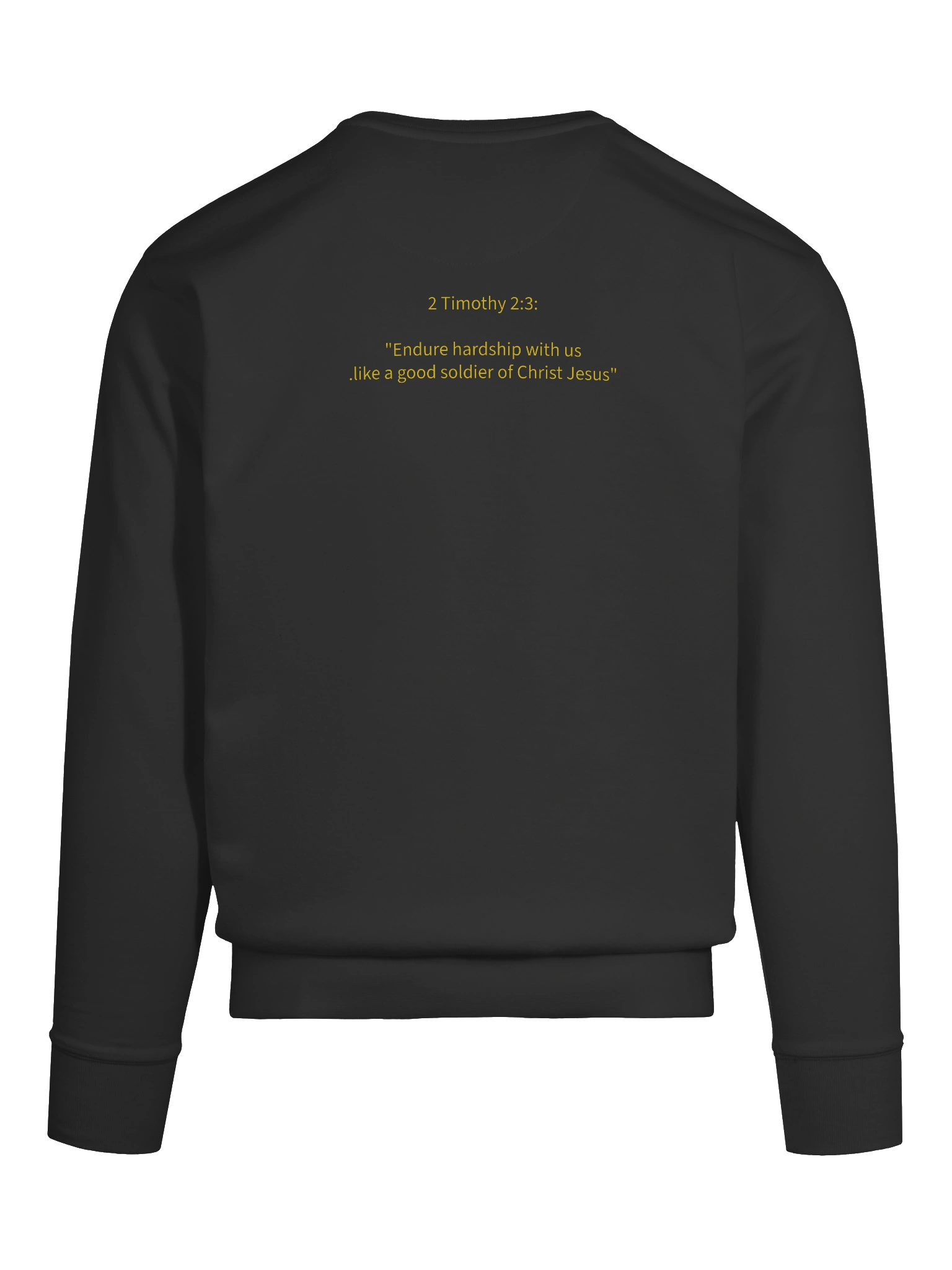 Christian Soldier Sweatshirt (Black) product image (11)