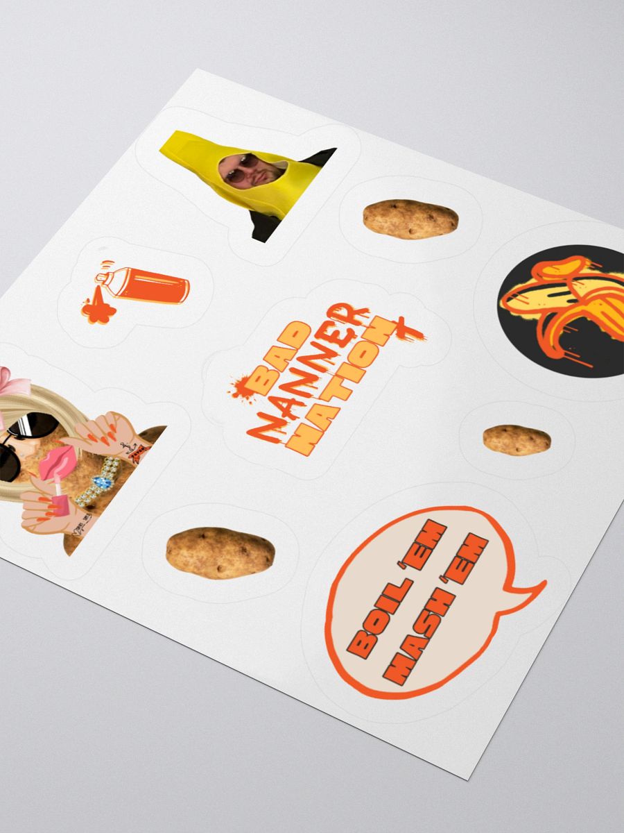 Bad Nanner Nation Official Sticker Sheet product image (7)