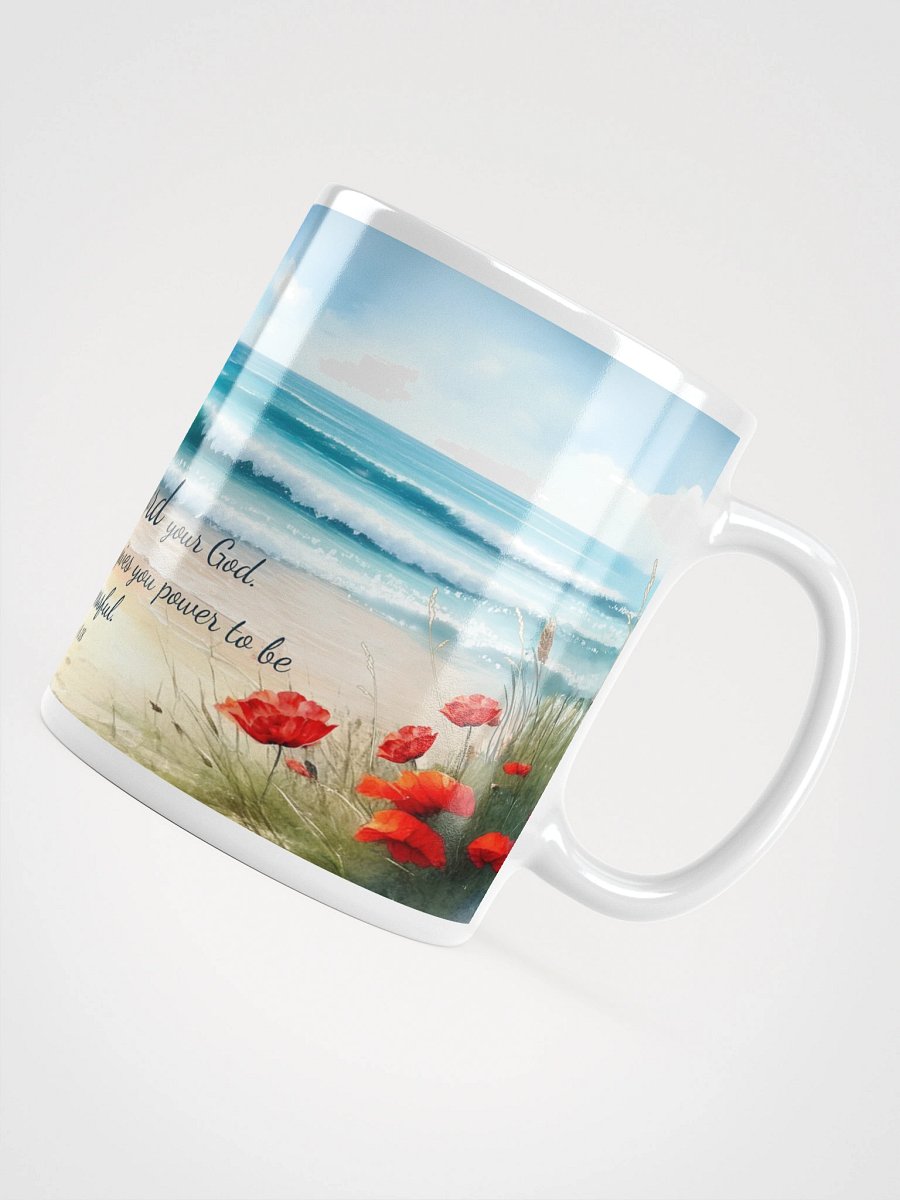 Power to Succeed - Christian Quote Mug - Inspirational 11oz Ceramic Coffee Cup, product image (5)