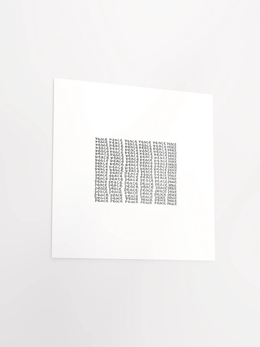 Peace 2 panel card print product image (6)