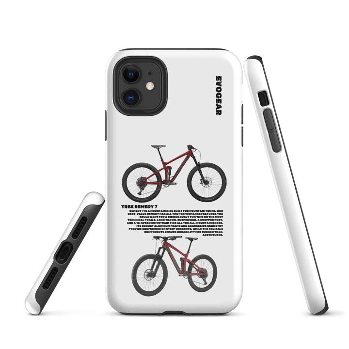 White Trek Remedy 7 iPhone Case product image (1)