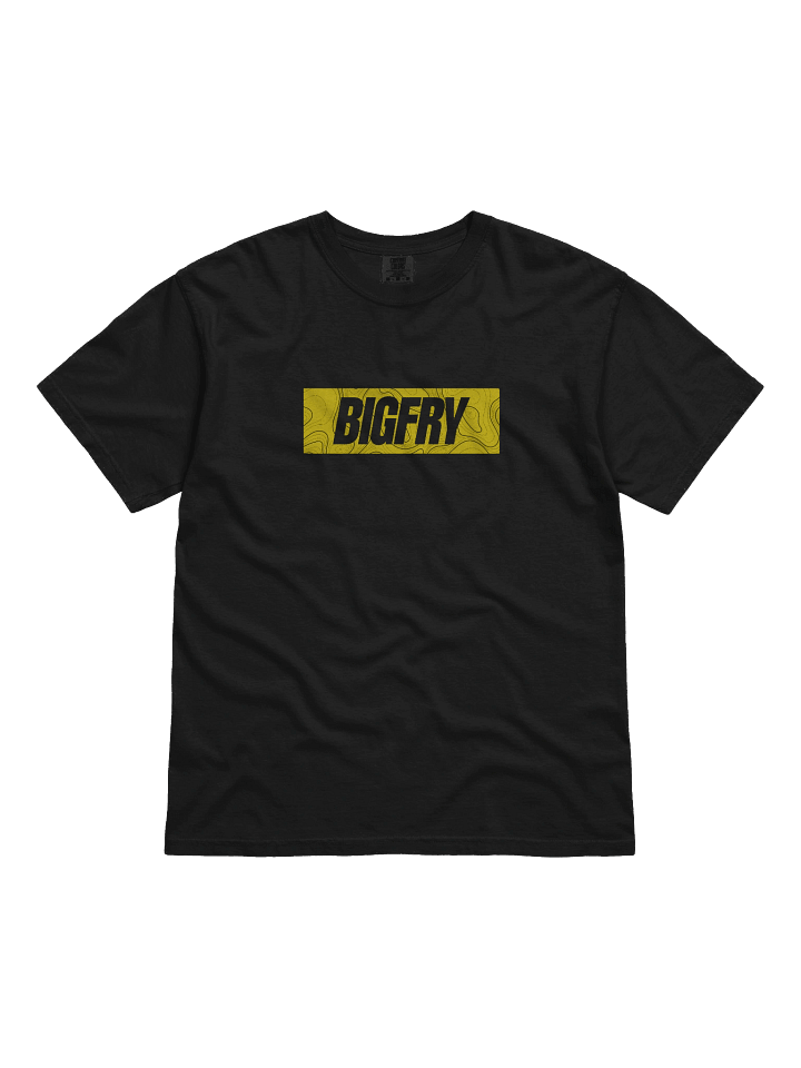 BIGFRY™ | TOPOGRAPHY TEE (BLACK) product image (1)