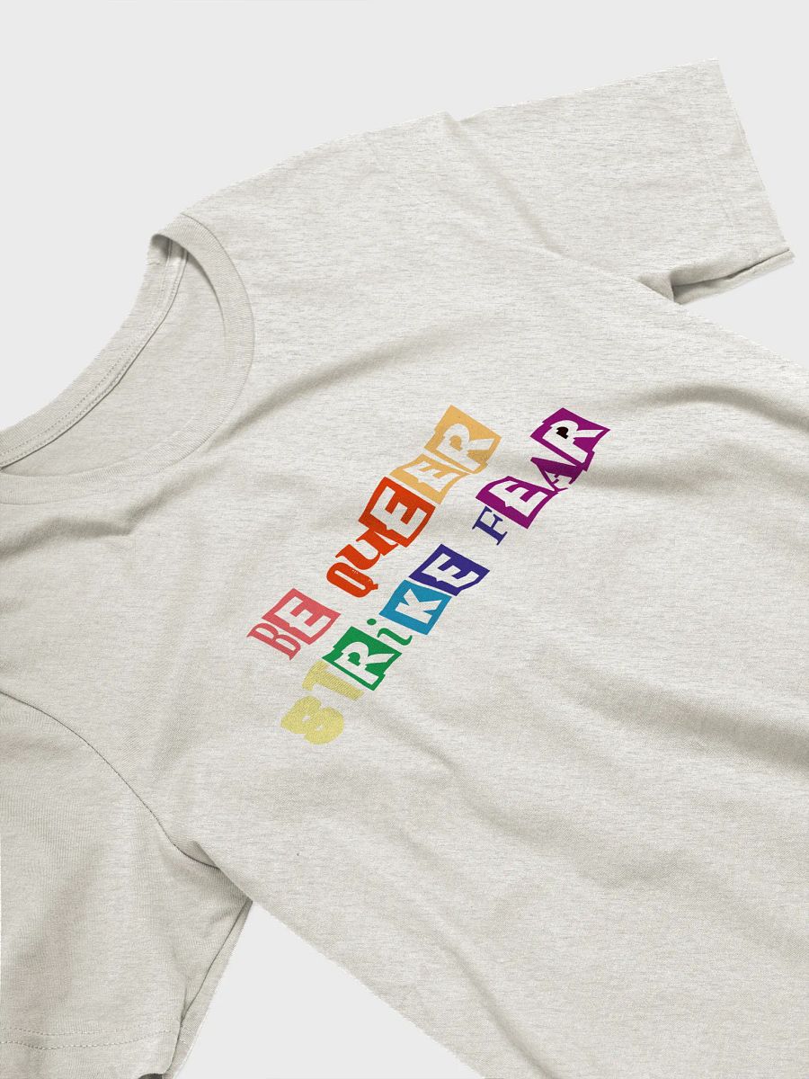 be queer strike fear t-shirt product image (3)