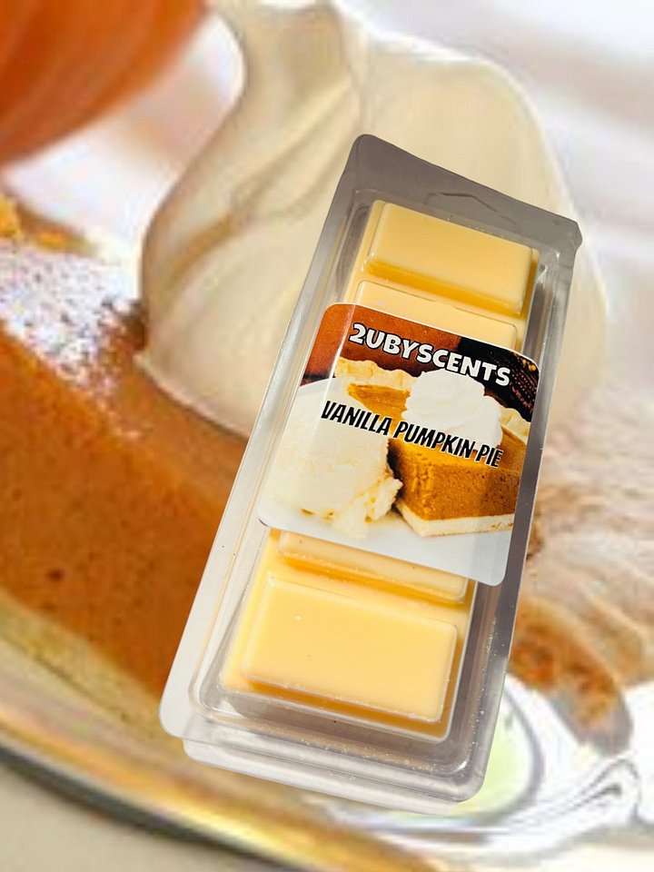 Vanilla Pumkin Pie Scented Snap Bar Melts product image (1)