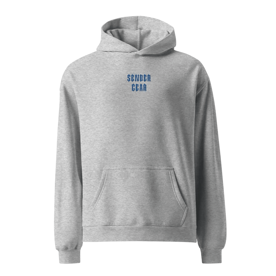 GREY/BLUE SENDERGEAR HOODIE product image (2)