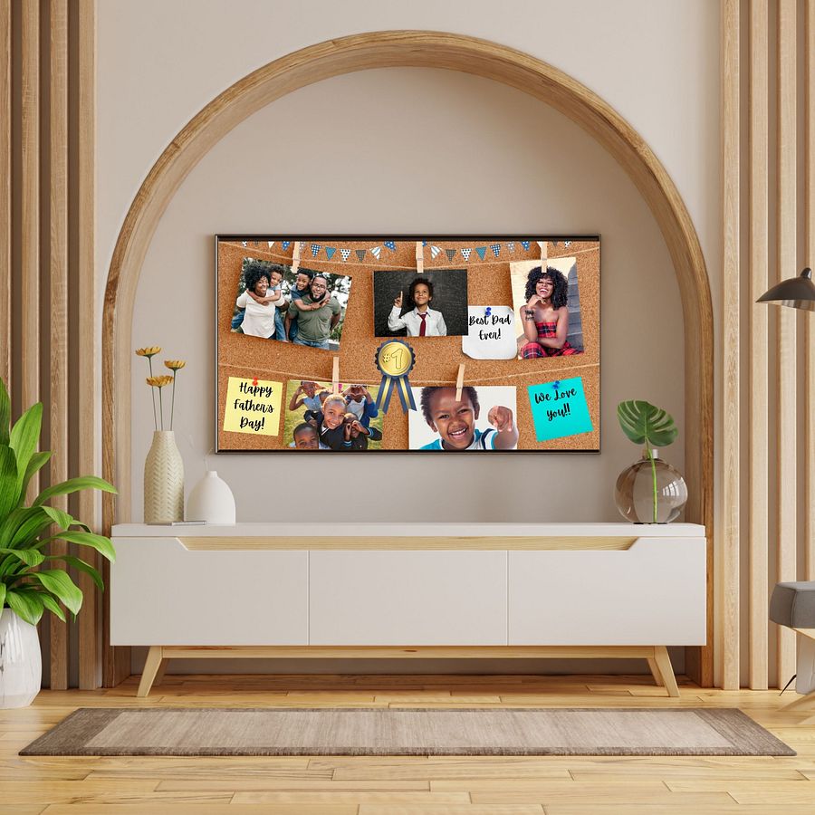 Pin Up Dad TV Frame Art product image (2)