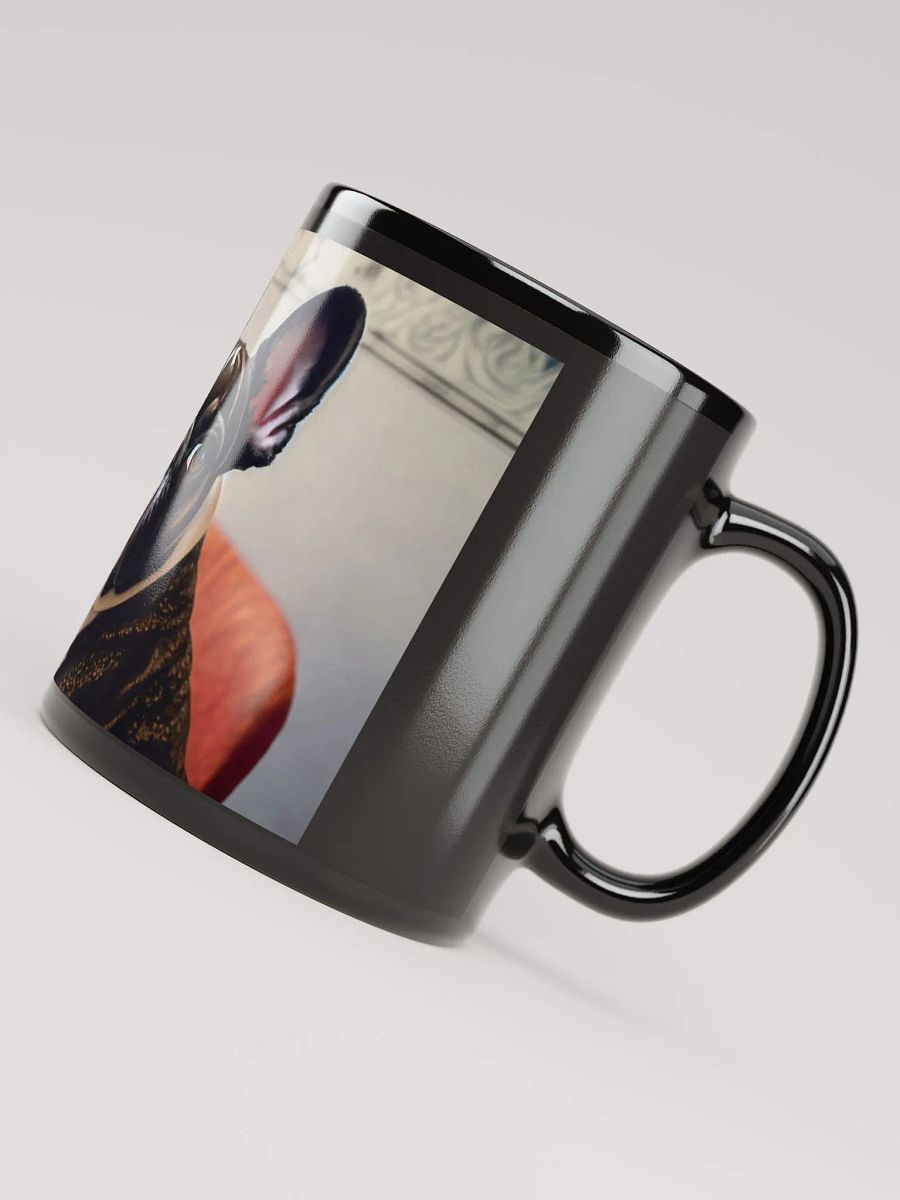 Striking Silhouette: Black Glossy Mug for French Bulldog Fans product image (6)