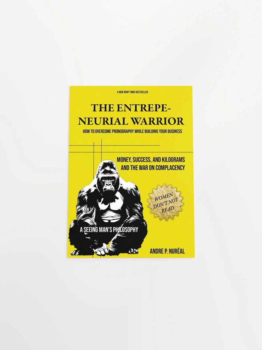The Entrepe-Neurial Warrior Official Poster product image (16)