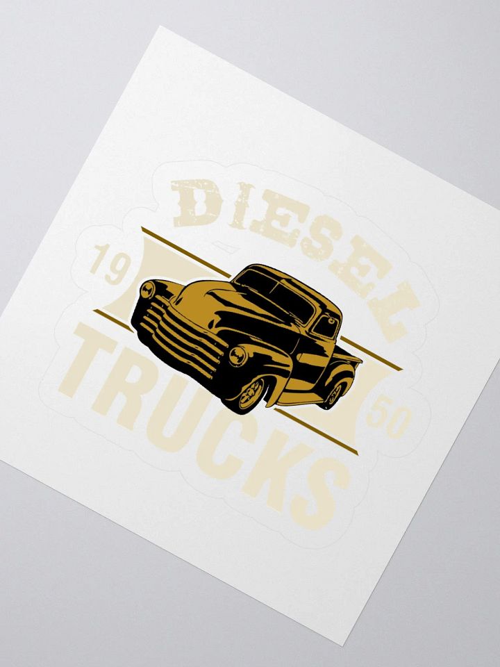 Retro Diesel Trucks Sticker product image (8)