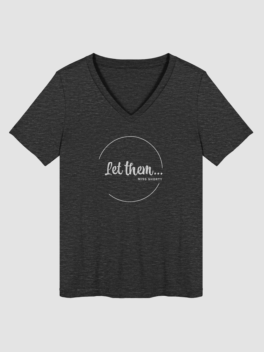 Let them! V neck product image (1)