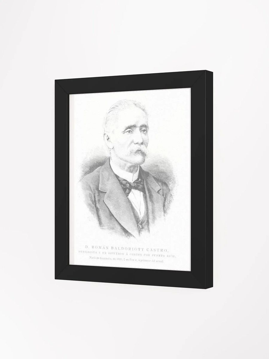 Cuadro - D. Román Baldorioty De Castro: Diputado Provincia de Puerto Rico product image (3)