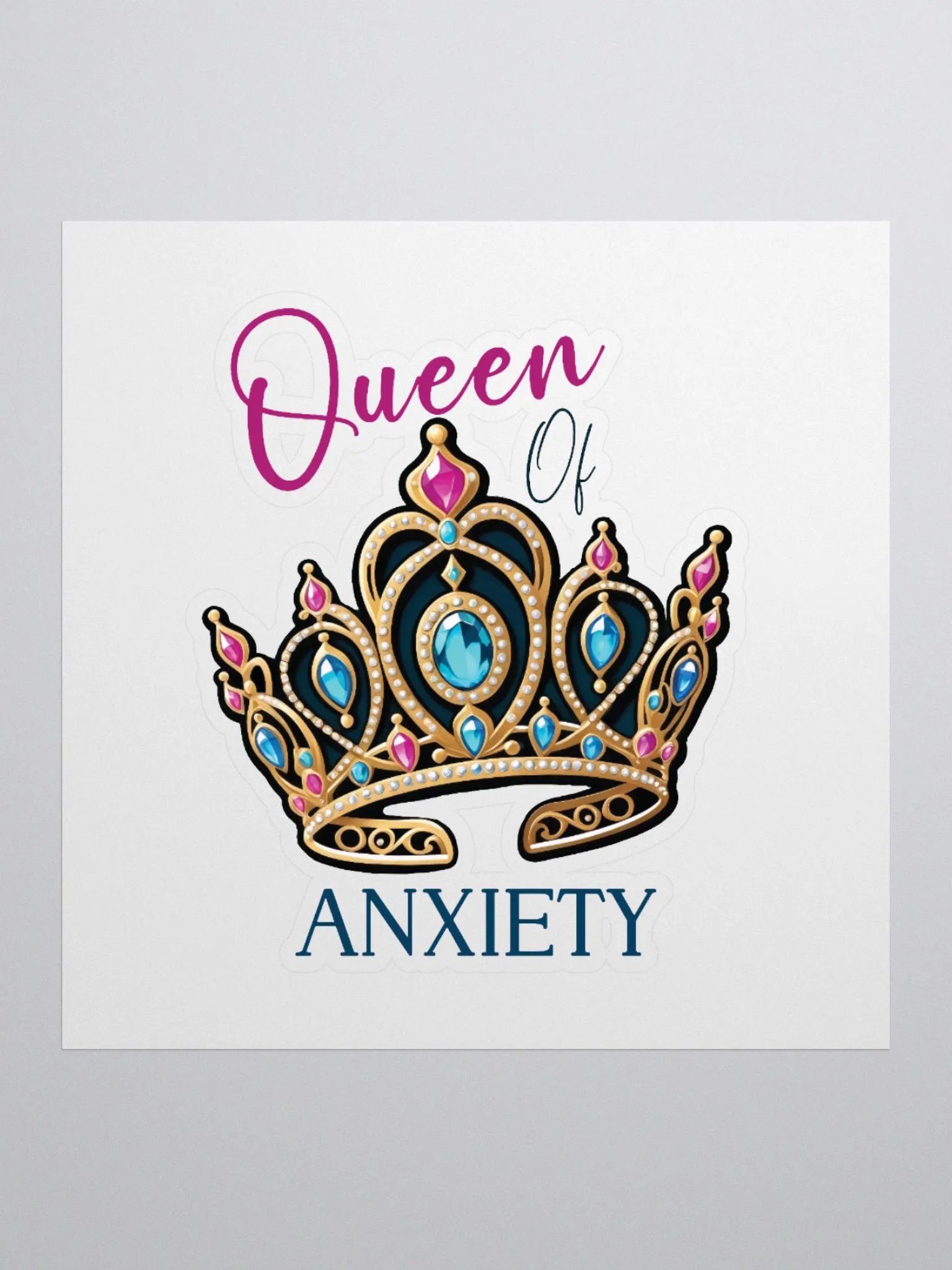 Reign Over Anxiety Sticker Set product image (1)