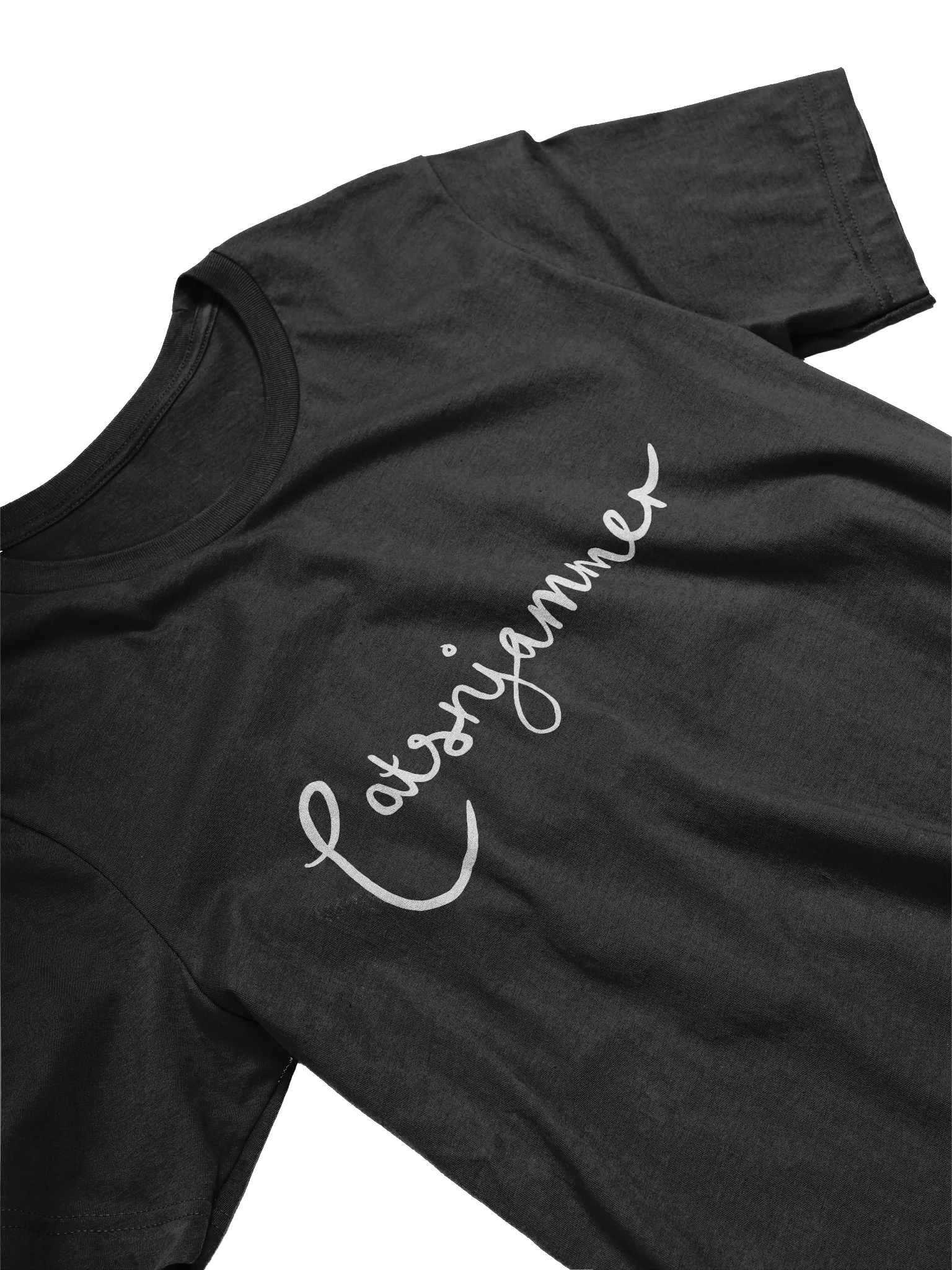 Catsnjammer Script Logo T Shirt - Dark product image (14)