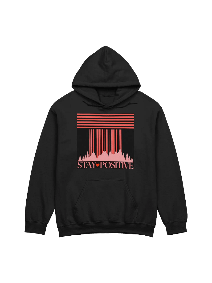 Barcode Mountain Stay Positive Hoodie product image (1)