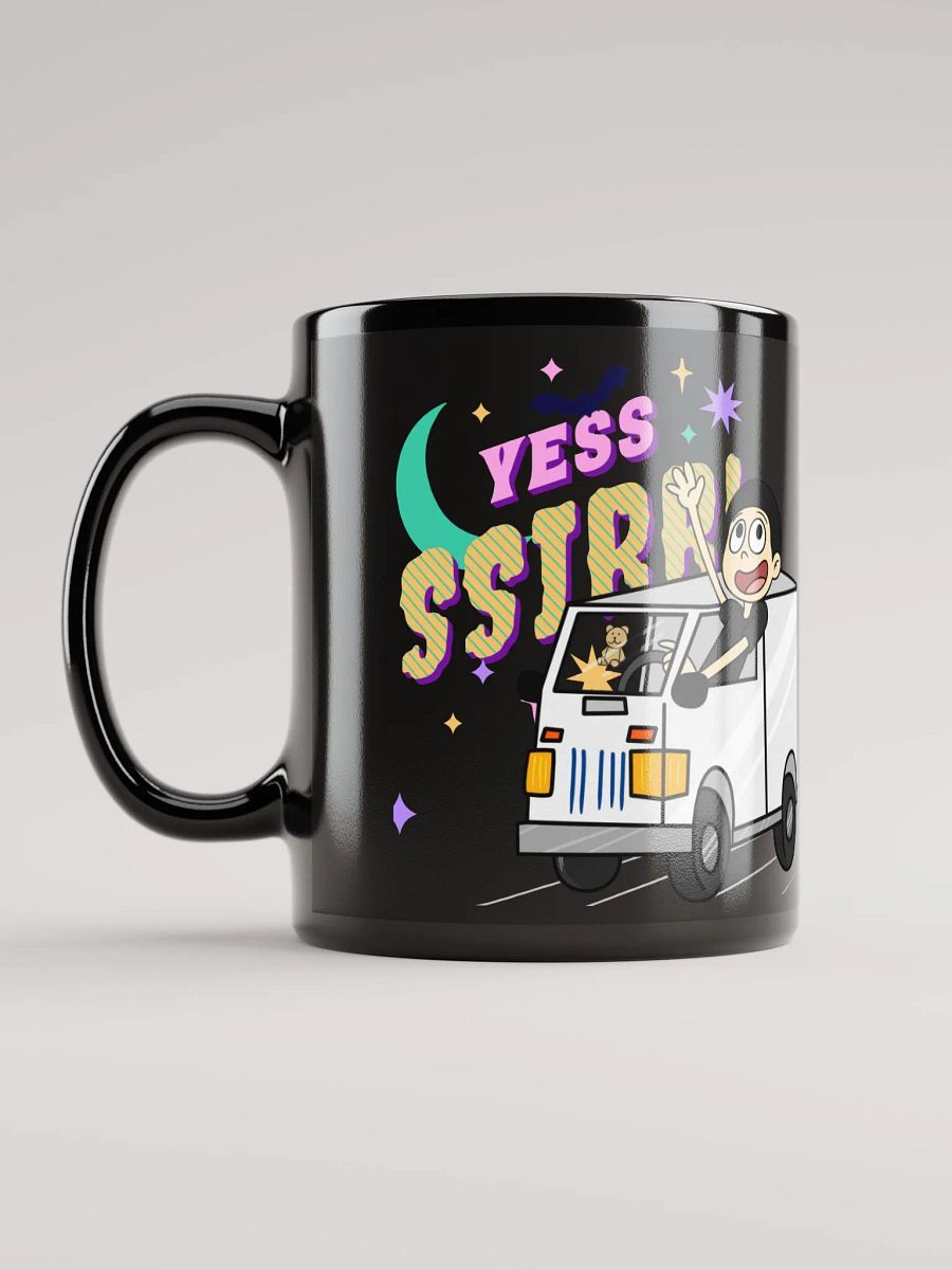 ¡Yes sir! | Taza Negra Brillante product image (12)