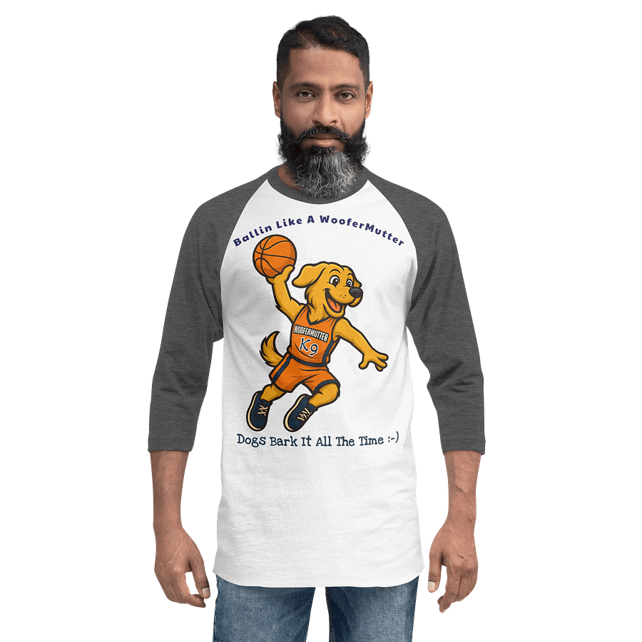 Golden Retriever Unisex 3/4 Sleeve Raglan Shirt product image (14)