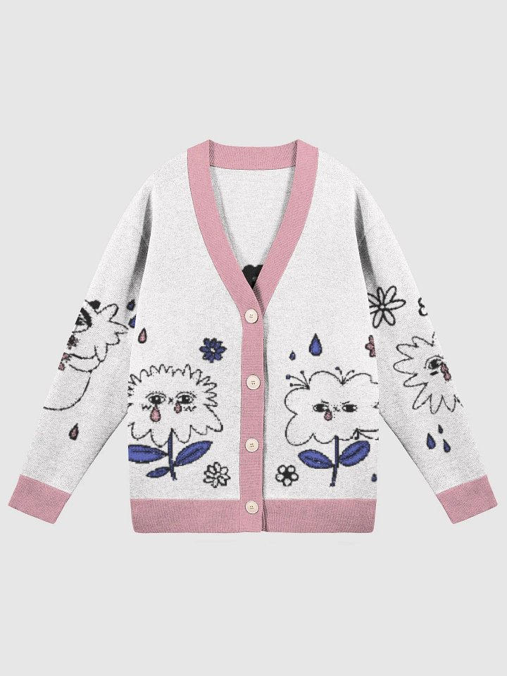 WLS White Knitted Sweater product image (1)