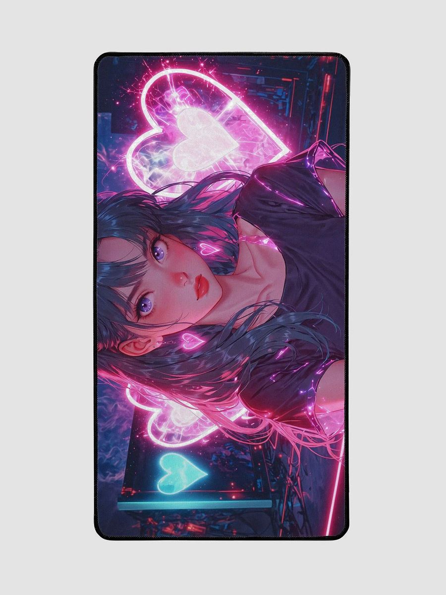 Electric Hearts Desk Mat product image (2)