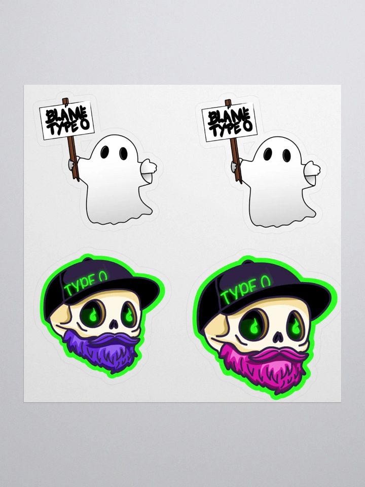 set of 4 lame stickers product image (4)