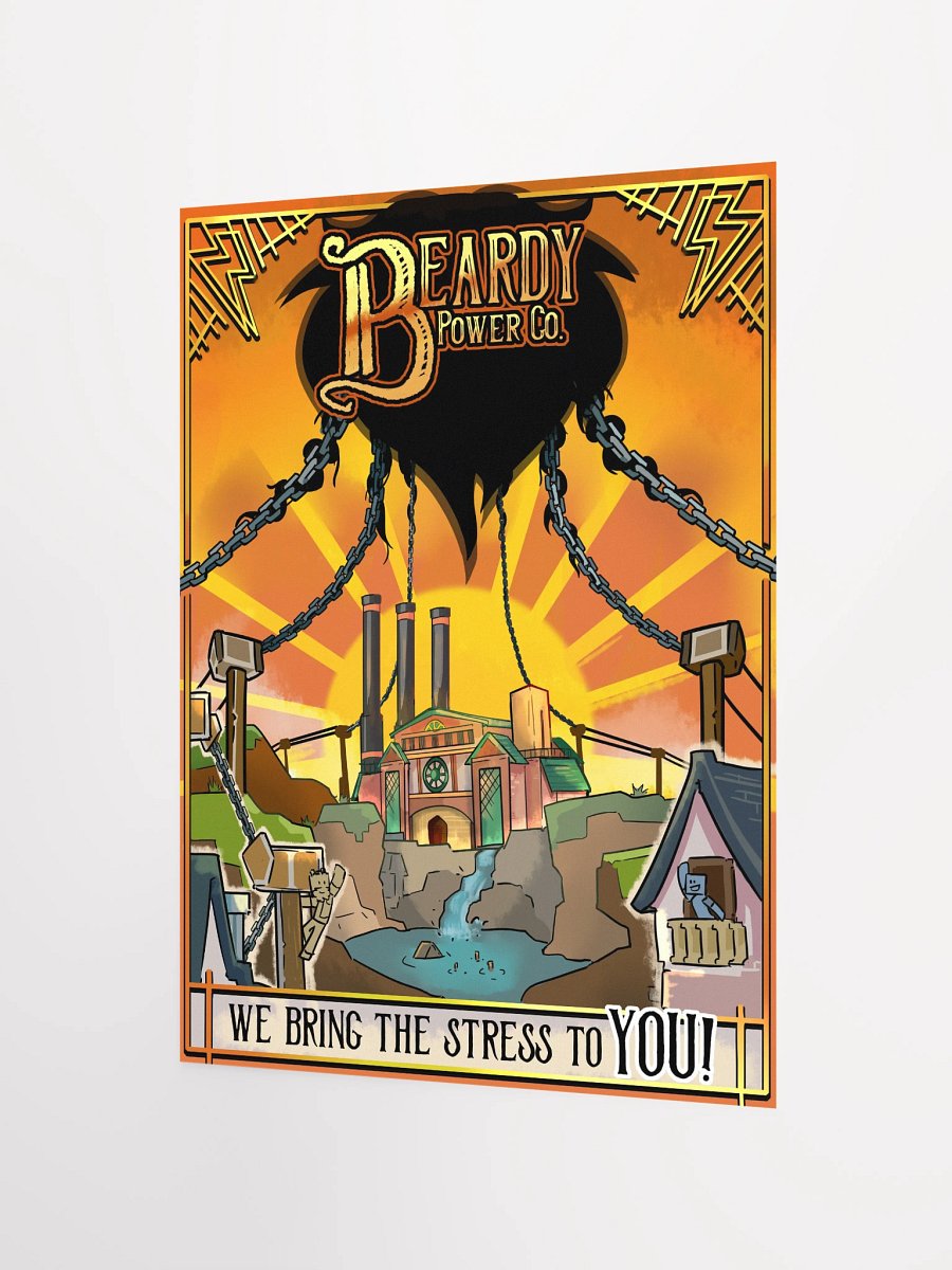 We bring the stress to YOU! print (Orange) product image (2)