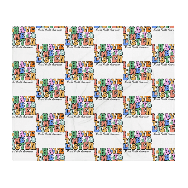 I Have Time To Listen Blanket product image (1)