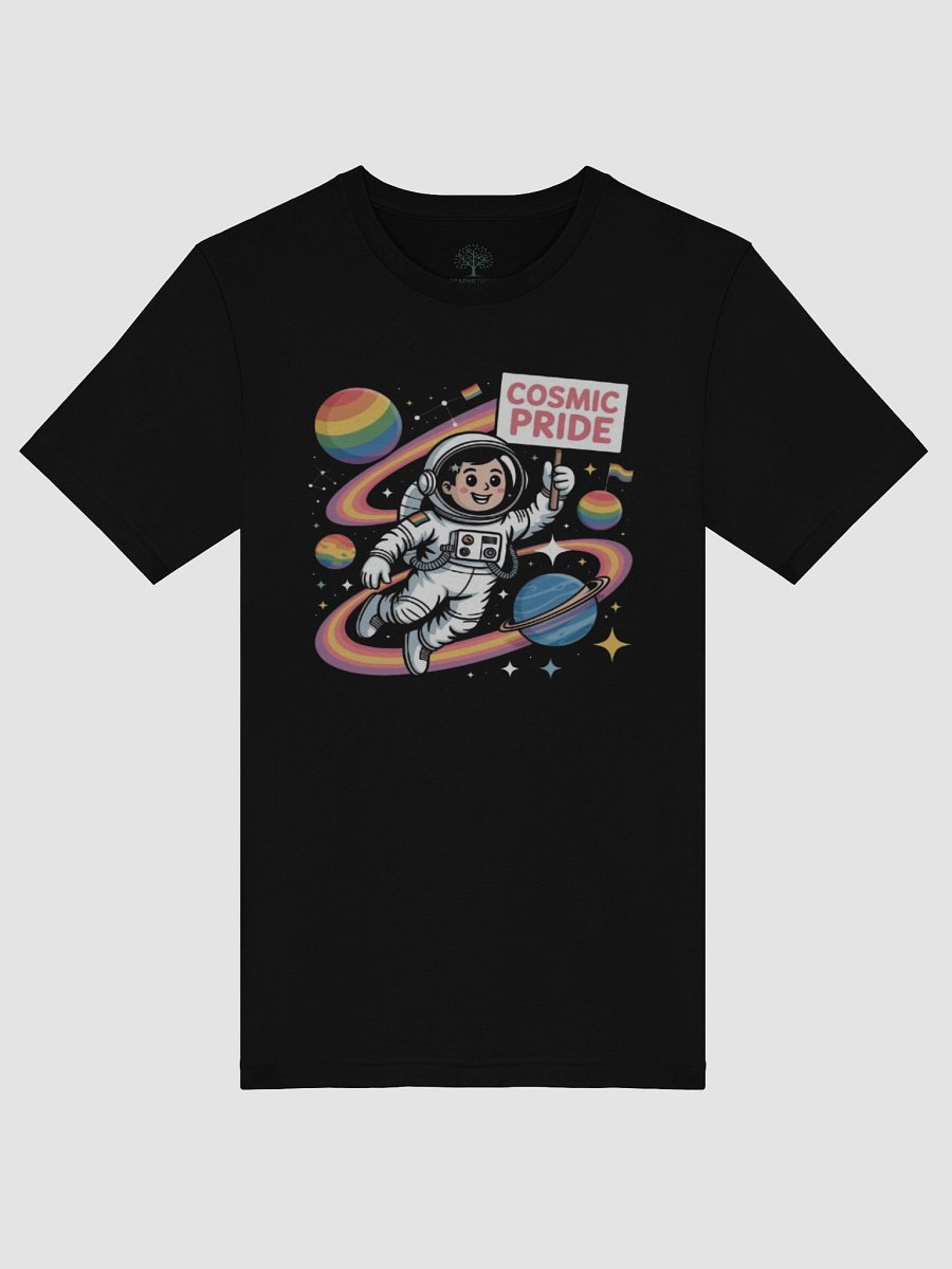 Exclusive 'Cosmic Pride' Rainbow Astronaut Unisex T-Shirt - TDS Music product image (51)