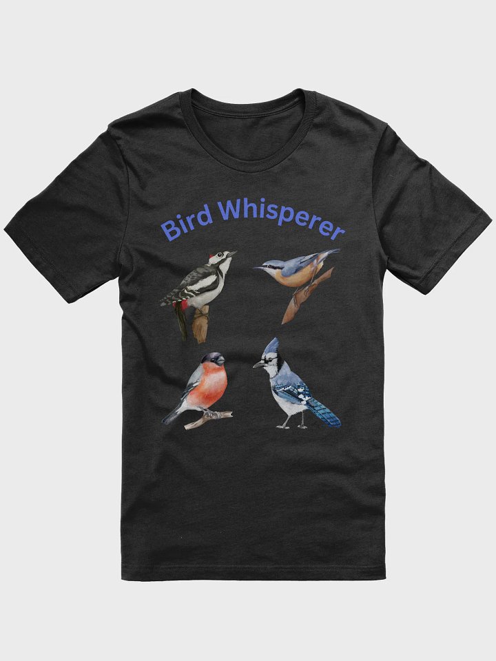 Bird Whisperer Illustrated T-Shirt product image (2)