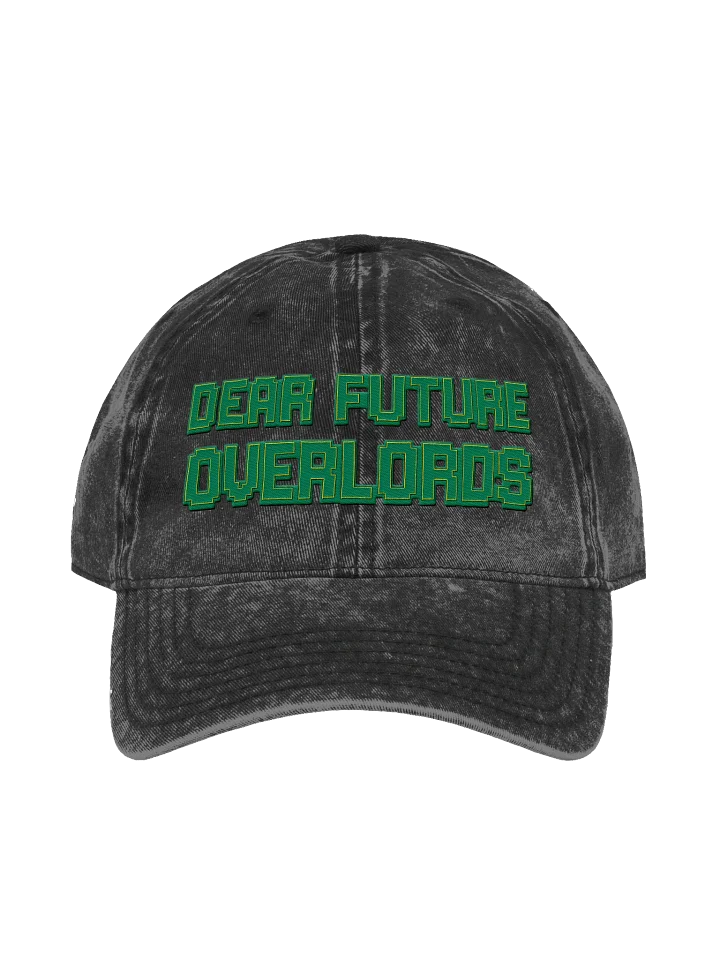 Dear Future Overlords Distressed Hat product image (1)