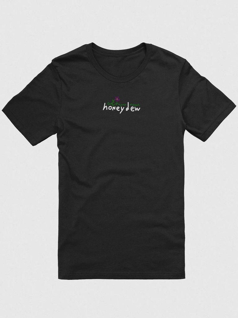 honeydew white lettering T-Shirt w/ double heart